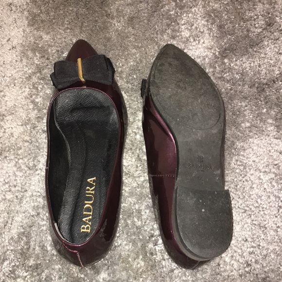 BADURA leather flats - size 6 - Picture 3 of 4